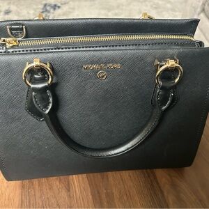 Michael Kors Black Saffiano Handbag